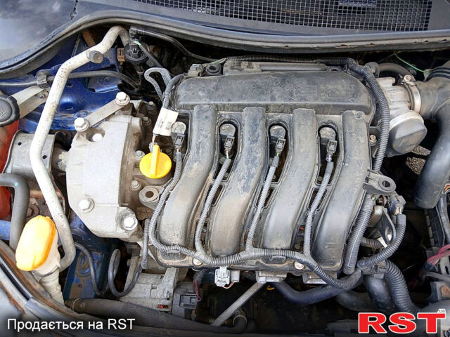 Синий Рено Меган, объемом двигателя 1.6 л и пробегом 161 тыс. км за 5500 $, фото 13 на Automoto.ua