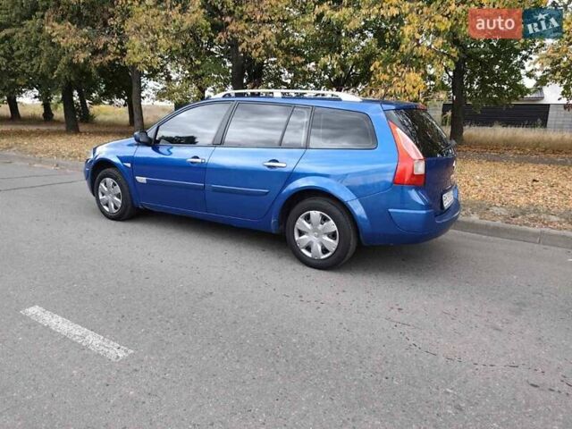 Синий Рено Меган, объемом двигателя 1.6 л и пробегом 210 тыс. км за 5250 $, фото 53 на Automoto.ua