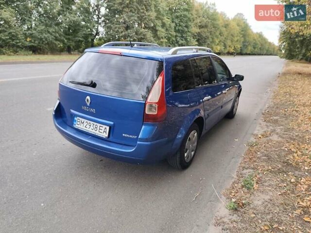 Синий Рено Меган, объемом двигателя 1.6 л и пробегом 210 тыс. км за 5250 $, фото 70 на Automoto.ua