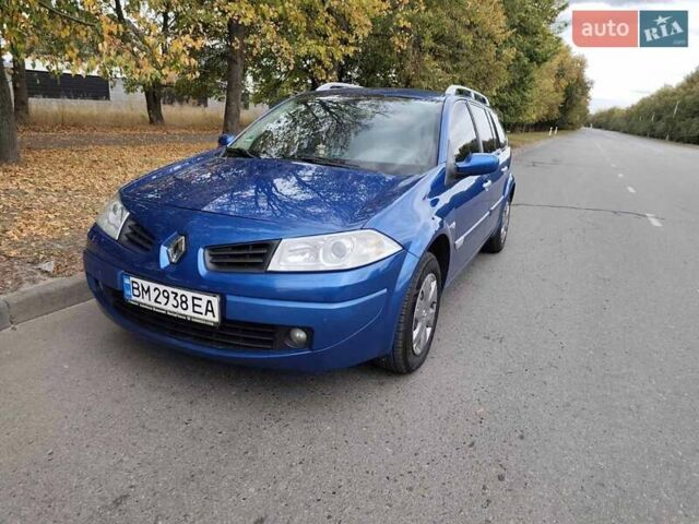 Синий Рено Меган, объемом двигателя 1.6 л и пробегом 210 тыс. км за 5250 $, фото 62 на Automoto.ua