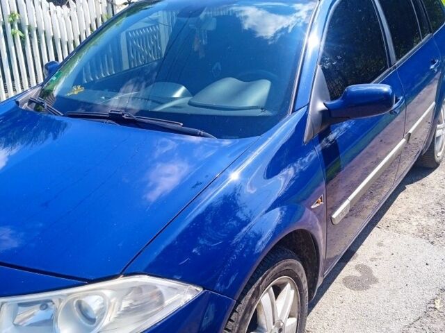 Синий Рено Меган, объемом двигателя 1.5 л и пробегом 1 тыс. км за 4500 $, фото 10 на Automoto.ua