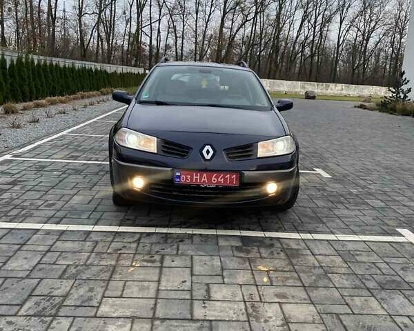 Синий Рено Меган, объемом двигателя 1.6 л и пробегом 229 тыс. км за 4850 $, фото 3 на Automoto.ua