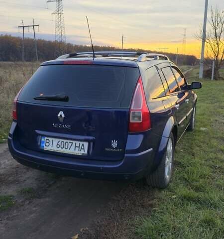 Синій Рено Меган, об'ємом двигуна 1.6 л та пробігом 248 тис. км за 5300 $, фото 5 на Automoto.ua