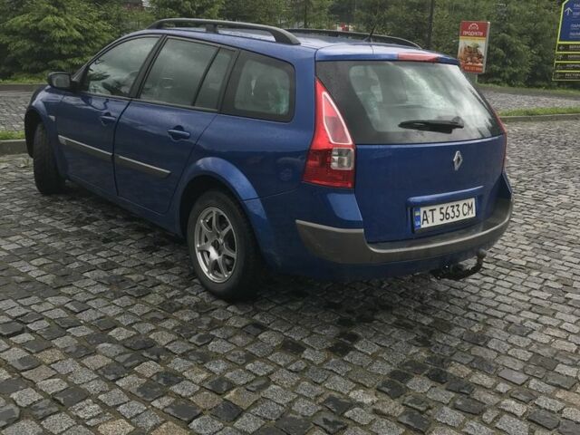 Синий Рено Меган, объемом двигателя 1.6 л и пробегом 236 тыс. км за 5200 $, фото 1 на Automoto.ua