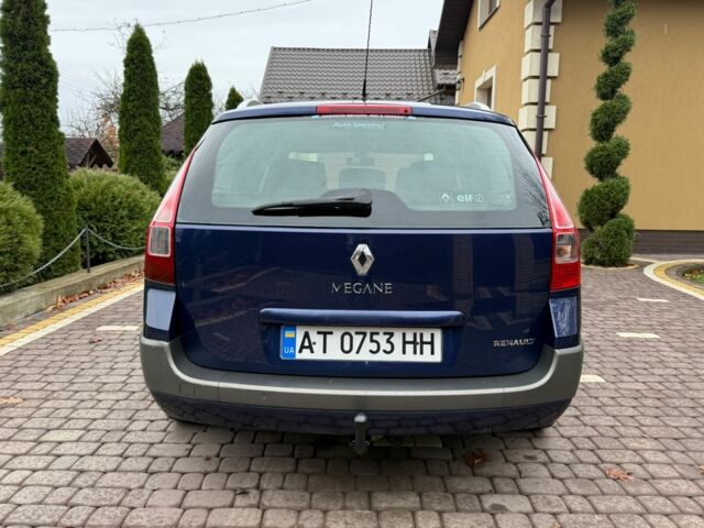 Синий Рено Меган, объемом двигателя 1.5 л и пробегом 253 тыс. км за 3500 $, фото 3 на Automoto.ua