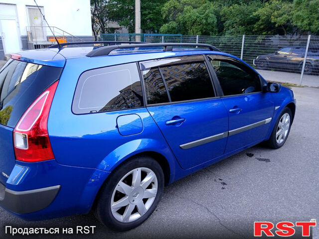 Синий Рено Меган, объемом двигателя 1.6 л и пробегом 161 тыс. км за 5500 $, фото 6 на Automoto.ua