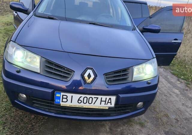 Синій Рено Меган, об'ємом двигуна 1.6 л та пробігом 248 тис. км за 5300 $, фото 24 на Automoto.ua