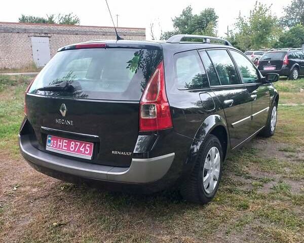 Синий Рено Меган, объемом двигателя 1.6 л и пробегом 213 тыс. км за 5700 $, фото 12 на Automoto.ua