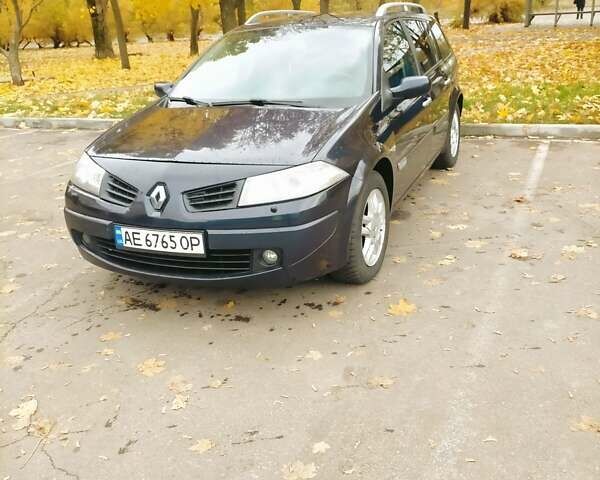 Синій Рено Меган, об'ємом двигуна 2 л та пробігом 223 тис. км за 5600 $, фото 1 на Automoto.ua
