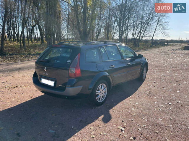 Рено Меган 2006 в Киеве на Automoto.ua Синий Рено Меган, объемом двигателя 1.46 л и пробегом 380 тыс. км за 5400 $, фото 2 на Automoto.ua