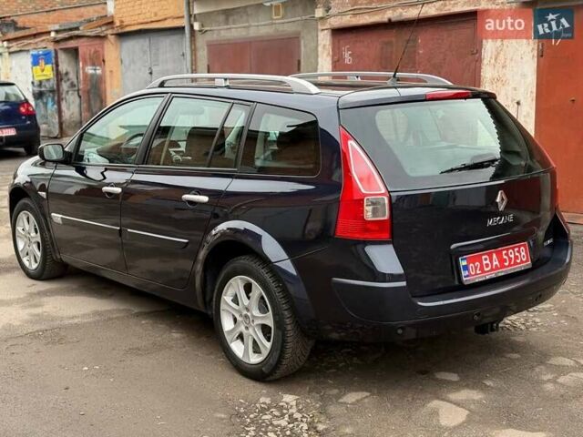 Синий Рено Меган, объемом двигателя 1.6 л и пробегом 151 тыс. км за 5900 $, фото 40 на Automoto.ua