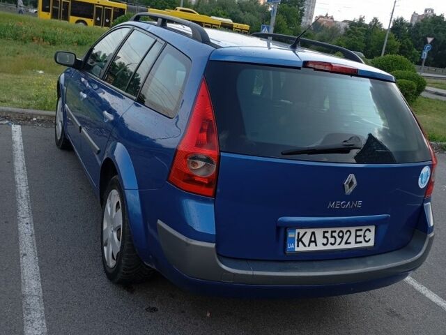 Синій Рено Меган, об'ємом двигуна 2 л та пробігом 163 тис. км за 4600 $, фото 2 на Automoto.ua