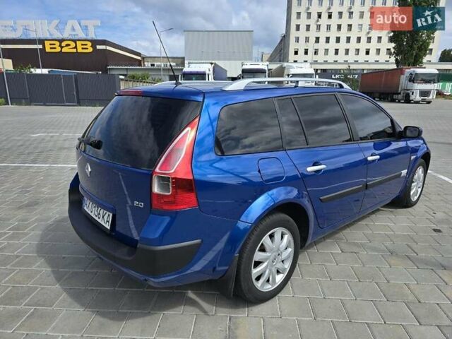 Синій Рено Меган, об'ємом двигуна 2 л та пробігом 245 тис. км за 6300 $, фото 8 на Automoto.ua