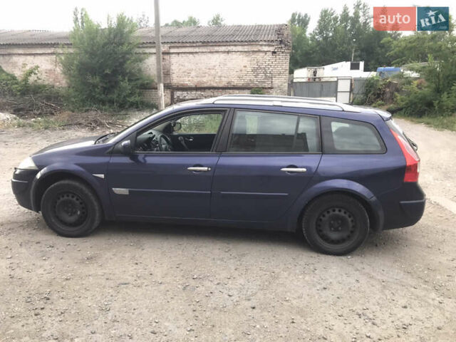 Синий Рено Меган, объемом двигателя 1.6 л и пробегом 280 тыс. км за 4700 $, фото 5 на Automoto.ua