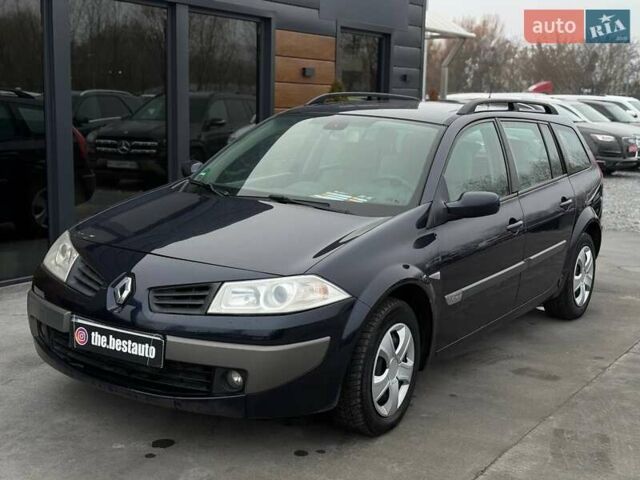 Синий Рено Меган, объемом двигателя 1.6 л и пробегом 300 тыс. км за 4800 $, фото 1 на Automoto.ua