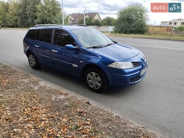 Синий Рено Меган, объемом двигателя 1.6 л и пробегом 210 тыс. км за 5250 $, фото 19 на Automoto.ua
