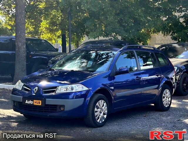 Синий Рено Меган, объемом двигателя 1.6 л и пробегом 238 тыс. км за 5100 $, фото 1 на Automoto.ua