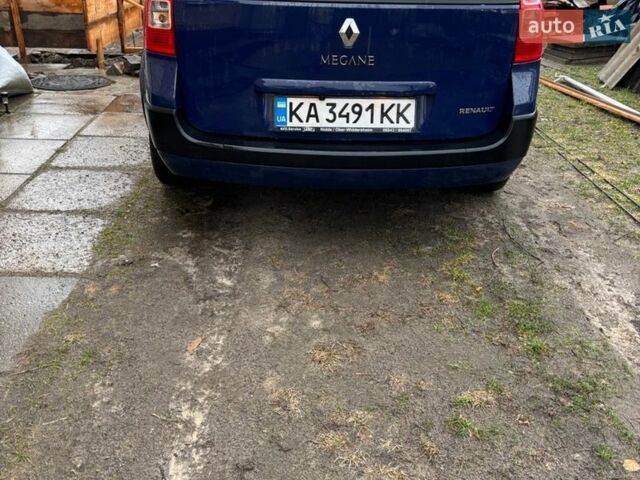 Синий Рено Меган, объемом двигателя 1.6 л и пробегом 231 тыс. км за 6000 $, фото 3 на Automoto.ua