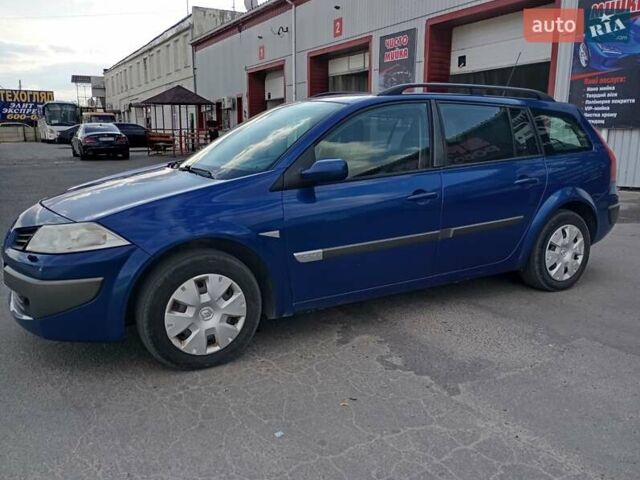 Рено Меган 2006 у Сумах на Automoto.ua Синій Рено Меган, об'ємом двигуна 1.6 л та пробігом 163 тис. км за 5200 $, фото 4 на Automoto.ua