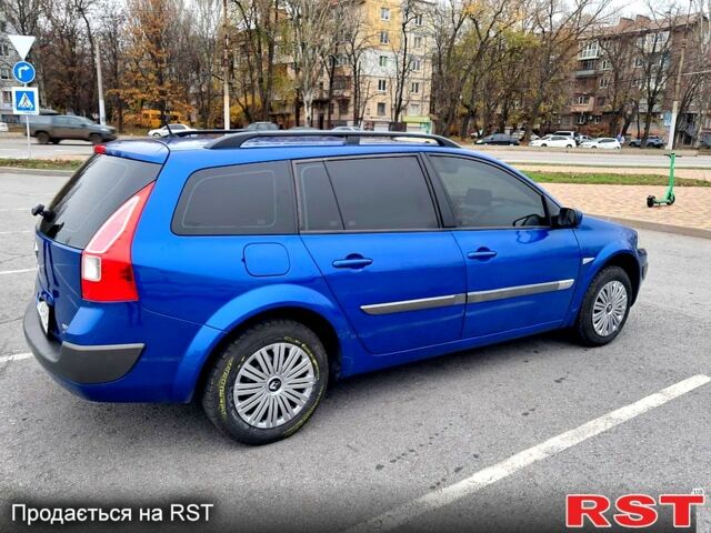Синій Рено Меган, об'ємом двигуна 1.6 л та пробігом 222 тис. км за 5400 $, фото 3 на Automoto.ua