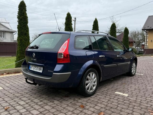 Синий Рено Меган, объемом двигателя 1.5 л и пробегом 253 тыс. км за 3500 $, фото 2 на Automoto.ua