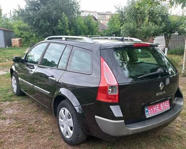 Синий Рено Меган, объемом двигателя 1.6 л и пробегом 213 тыс. км за 5700 $, фото 16 на Automoto.ua