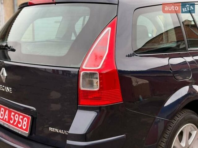 Синий Рено Меган, объемом двигателя 1.6 л и пробегом 151 тыс. км за 5900 $, фото 71 на Automoto.ua