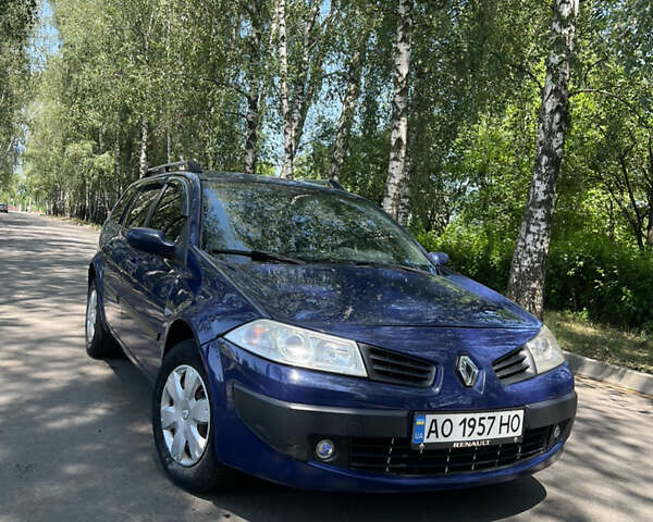 Синий Рено Меган, объемом двигателя 1.46 л и пробегом 231 тыс. км за 4100 $, фото 16 на Automoto.ua
