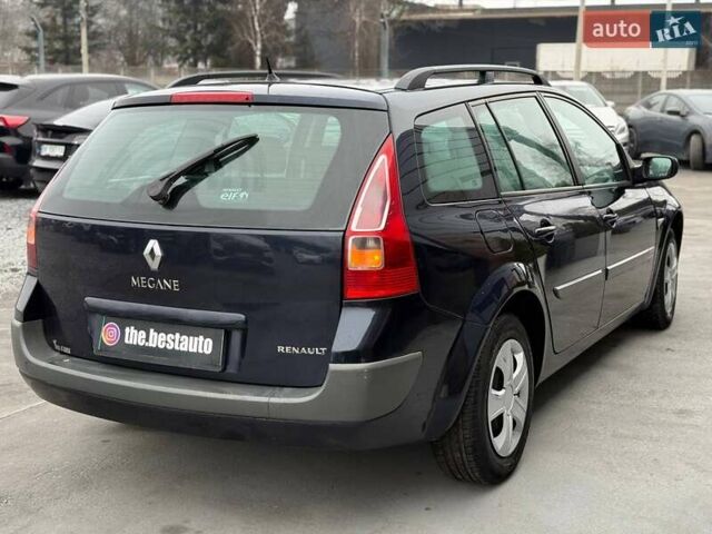 Синий Рено Меган, объемом двигателя 1.6 л и пробегом 300 тыс. км за 4800 $, фото 6 на Automoto.ua
