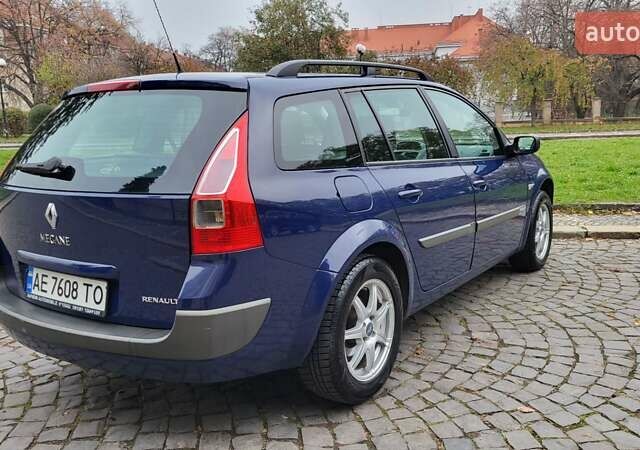 Синій Рено Меган, об'ємом двигуна 1.6 л та пробігом 249 тис. км за 5550 $, фото 2 на Automoto.ua