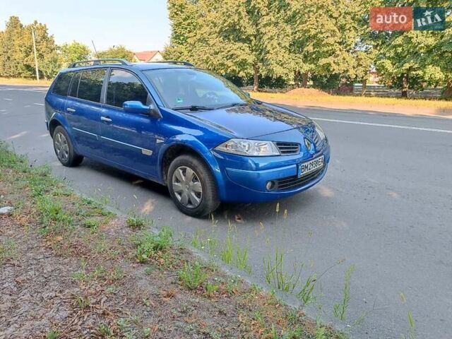 Синий Рено Меган, объемом двигателя 1.6 л и пробегом 210 тыс. км за 5350 $, фото 6 на Automoto.ua