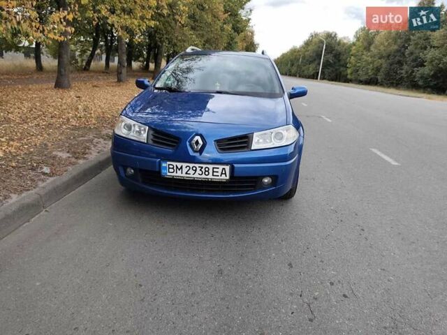 Синий Рено Меган, объемом двигателя 1.6 л и пробегом 210 тыс. км за 5250 $, фото 63 на Automoto.ua