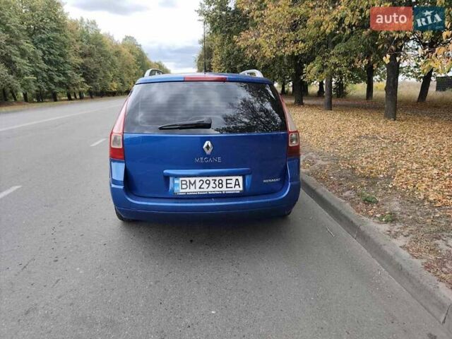 Синий Рено Меган, объемом двигателя 1.6 л и пробегом 210 тыс. км за 5250 $, фото 35 на Automoto.ua