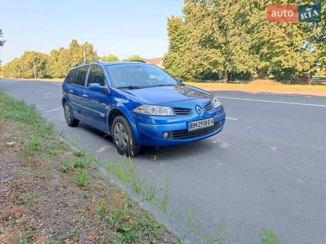 Синий Рено Меган, объемом двигателя 1.6 л и пробегом 210 тыс. км за 5350 $, фото 1 на Automoto.ua