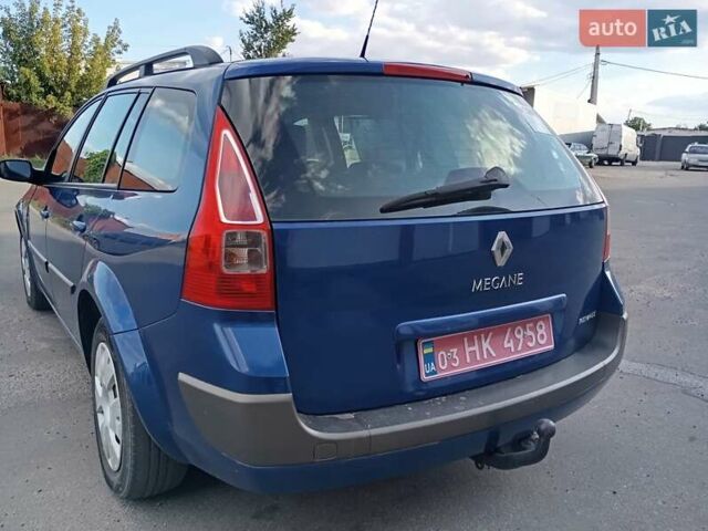 Рено Меган 2006 у Сумах на Automoto.ua Синій Рено Меган, об'ємом двигуна 1.6 л та пробігом 163 тис. км за 5200 $, фото 10 на Automoto.ua