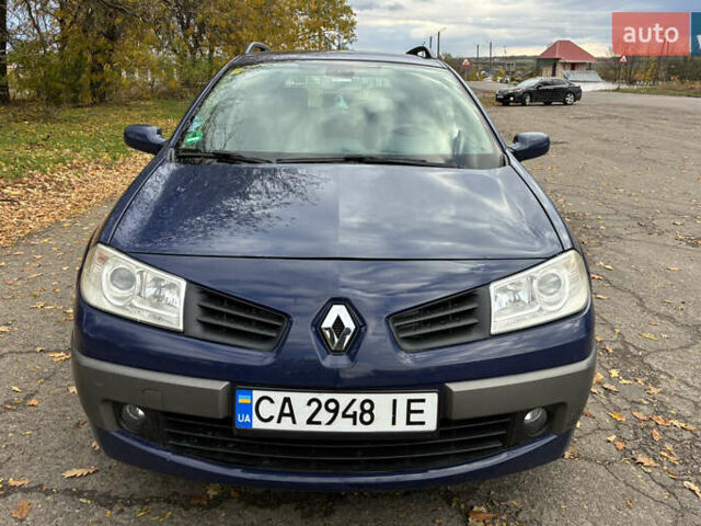 Синій Рено Меган, об'ємом двигуна 1.9 л та пробігом 201 тис. км за 4560 $, фото 1 на Automoto.ua
