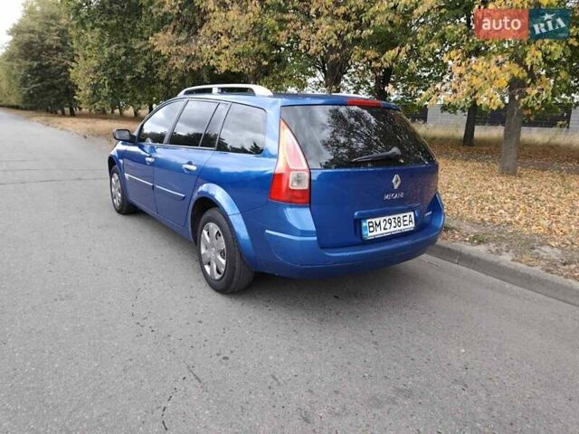 Синий Рено Меган, объемом двигателя 1.6 л и пробегом 210 тыс. км за 5250 $, фото 37 на Automoto.ua