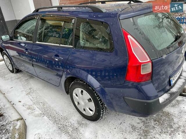 Синий Рено Меган, объемом двигателя 1.39 л и пробегом 230 тыс. км за 4500 $, фото 5 на Automoto.ua