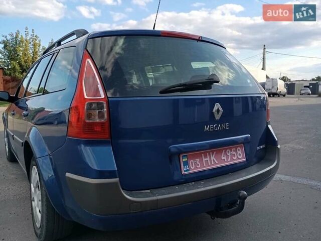 Рено Меган 2006 у Сумах на Automoto.ua Синій Рено Меган, об'ємом двигуна 1.6 л та пробігом 163 тис. км за 5200 $, фото 5 на Automoto.ua