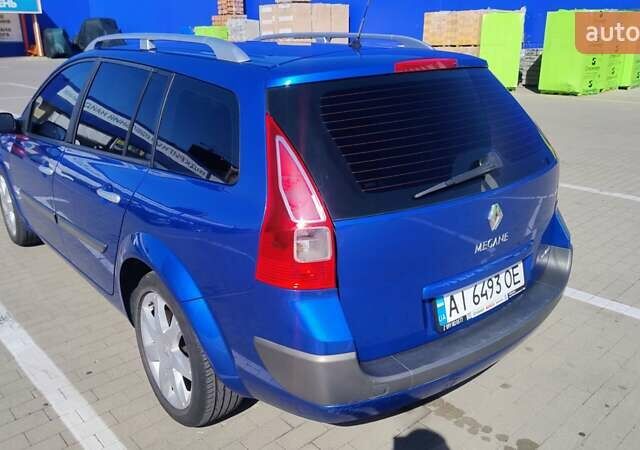 Синий Рено Меган, объемом двигателя 1.6 л и пробегом 307 тыс. км за 5300 $, фото 9 на Automoto.ua