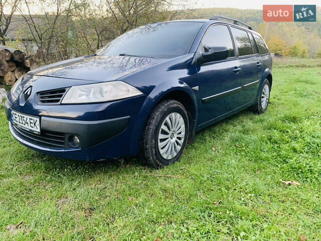 Синий Рено Меган, объемом двигателя 1.46 л и пробегом 370 тыс. км за 4300 $, фото 4 на Automoto.ua