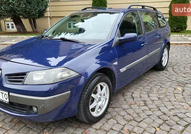 Синій Рено Меган, об'ємом двигуна 1.6 л та пробігом 249 тис. км за 5550 $, фото 1 на Automoto.ua