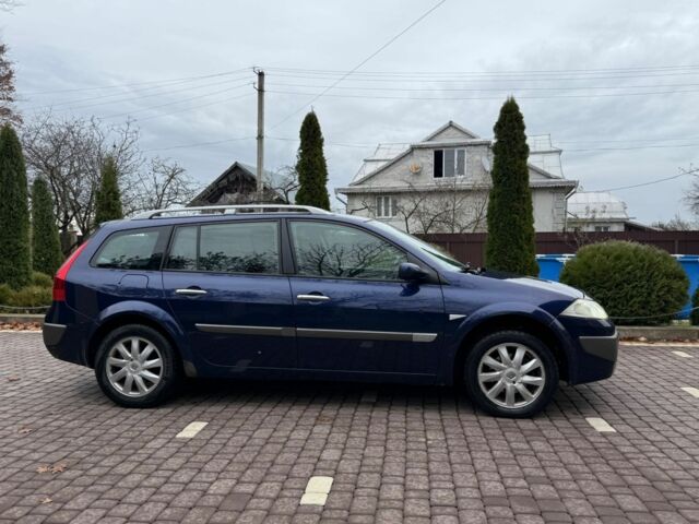 Синий Рено Меган, объемом двигателя 1.5 л и пробегом 253 тыс. км за 3500 $, фото 1 на Automoto.ua