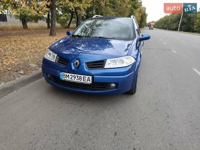 Синий Рено Меган, объемом двигателя 1.6 л и пробегом 210 тыс. км за 5250 $, фото 26 на Automoto.ua
