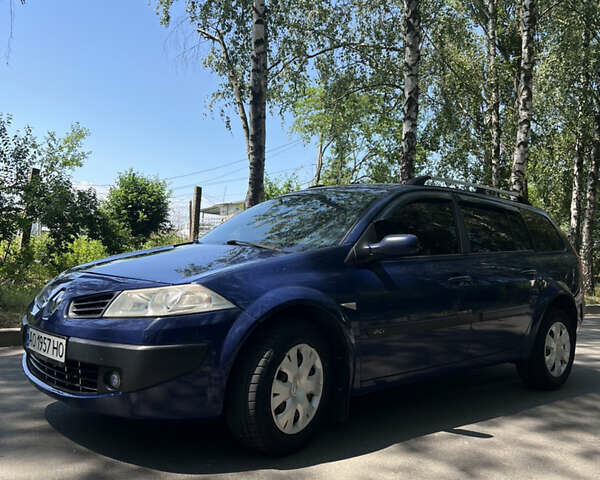 Синий Рено Меган, объемом двигателя 1.46 л и пробегом 231 тыс. км за 4100 $, фото 12 на Automoto.ua