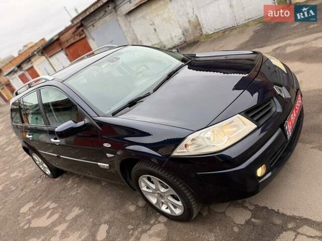 Синий Рено Меган, объемом двигателя 1.6 л и пробегом 151 тыс. км за 5900 $, фото 4 на Automoto.ua