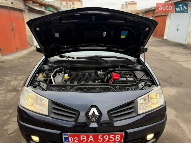 Синий Рено Меган, объемом двигателя 1.6 л и пробегом 151 тыс. км за 5900 $, фото 61 на Automoto.ua