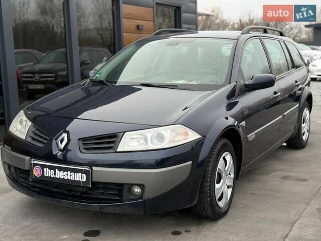Синий Рено Меган, объемом двигателя 1.6 л и пробегом 300 тыс. км за 4800 $, фото 11 на Automoto.ua