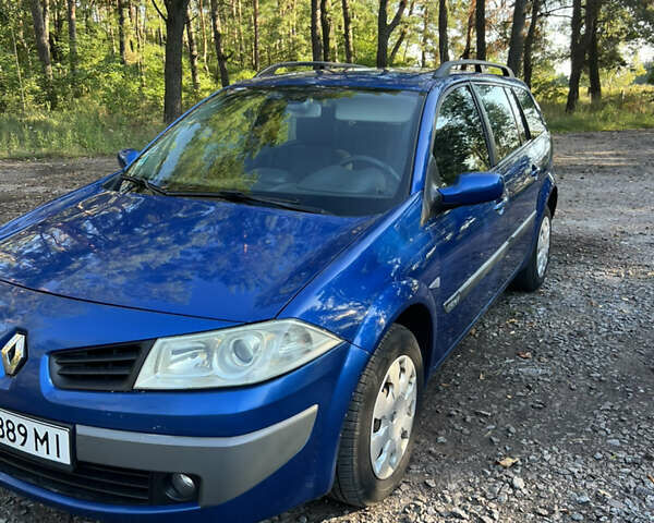 Синій Рено Меган, об'ємом двигуна 1.6 л та пробігом 225 тис. км за 4850 $, фото 2 на Automoto.ua