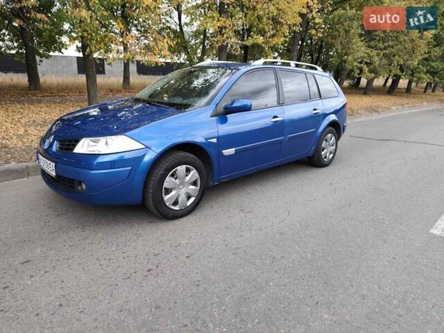 Синий Рено Меган, объемом двигателя 1.6 л и пробегом 210 тыс. км за 5250 $, фото 42 на Automoto.ua